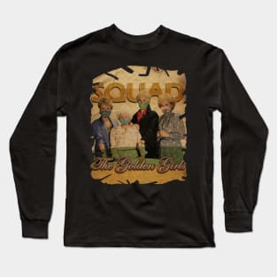 Vintage art - SQUAD - Golden Girls, Long Sleeve T-Shirt